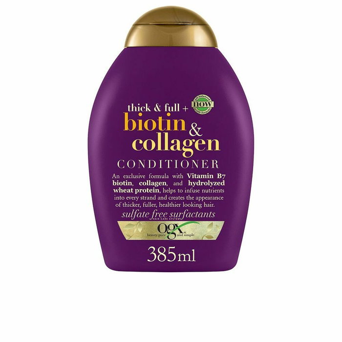 OGX Après-shampooing Biotin & Collagen 385 ml OGX Après-shampooing Biotin & Collagen 385 ml