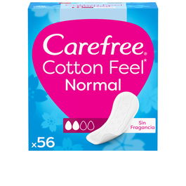 Carefree Protege-slips Cotton Sans Parfum Lot de 56