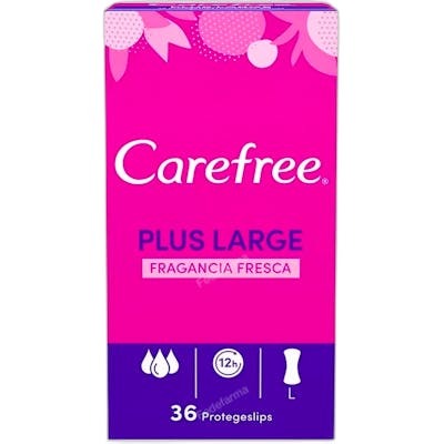 Carefree Plus Long Protège-slips Parfum Frais, 40 unités
