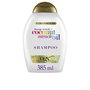 Ogx Shampooing Miracle Oil à l'Huile de Coco pour Cheveux Abîmés, 385 ml