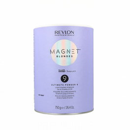 Revlon Magnet Blondes Ultimate Powder 9 - Poudre décolorante pour cheveux professionnelle - Jusqu'à 9 tons - 750 g