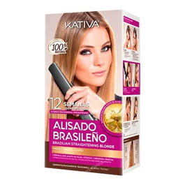 Kativa Kit Alisado Brasileño para Cabello Claro