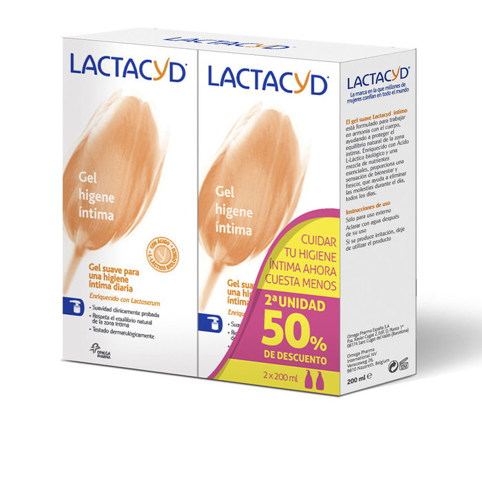 Lactacyd Gel Intimo Coffret 2 x 200 ml Soin Hygiène Intime Lactacyd Gel Intimo Coffret 2 x 200 ml Soin Hygiène Intime