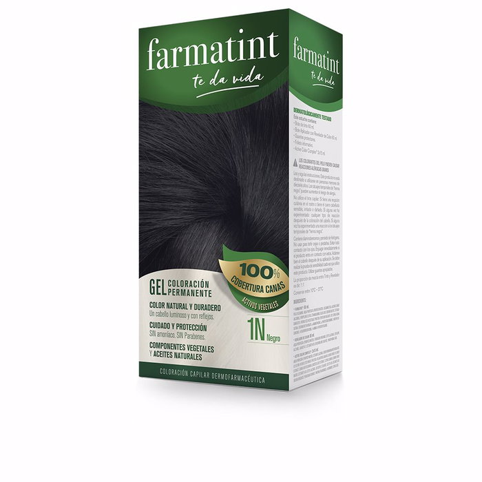 Farmatint Gel coloration permanente #1N-Noir - 5 unités