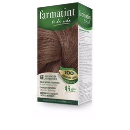 Farmatint Coloration Permanente Gel #4r-châtain cuivré 5 u
