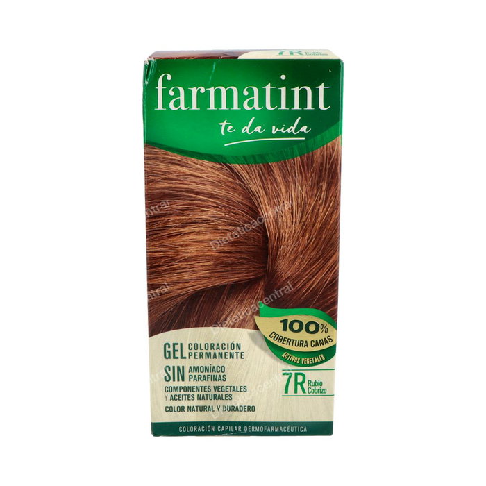 Farmatint Gel Coloration Permanente 7r-blond cuivré (Lot de 5) Farmatint Gel Coloration Permanente 7r-blond cuivré (Lot de 5)