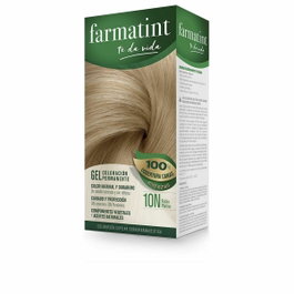 Farmatint Gel Coloration Permanente 10n-blond platine (Pack de 5)