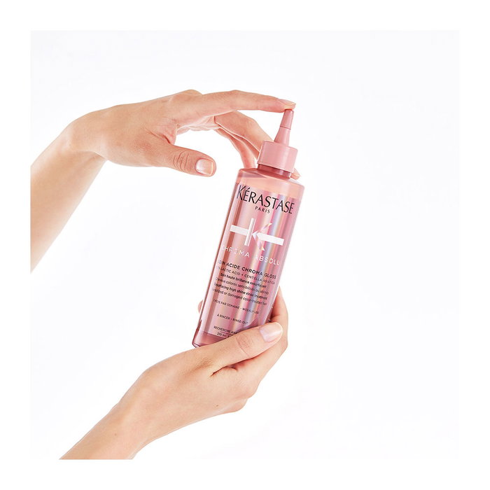 Kérastase Soin Chroma Gloss Acid Chroma Absolu - Traitement professionnel pour cheveux colorés 250 ml