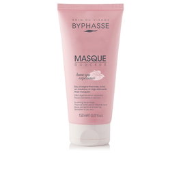 Byphasse HOME SPA EXPERIENCE Masque Visage Douceur Peaux Sensibles et Sèches Eau Thermale Huile de Rose Musquée 150 ml