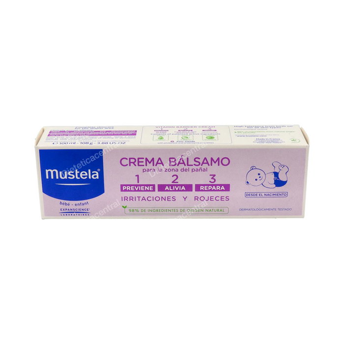 Mustela Baume crème BÉBÉ-ENFANT 1-2-3 100 ml