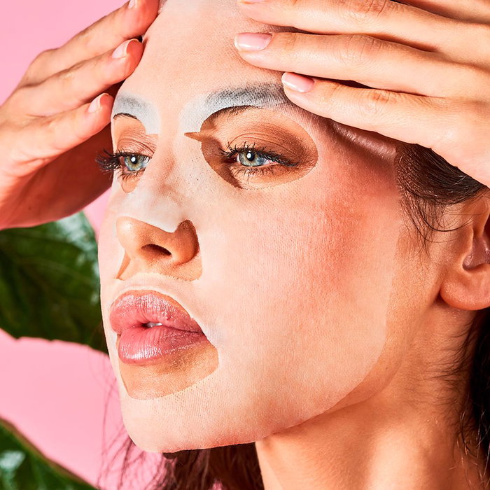 Iroha Masque en tissu Fruit du Dragon et Acide Hyaluronique Illuminant Hydratant 1 u