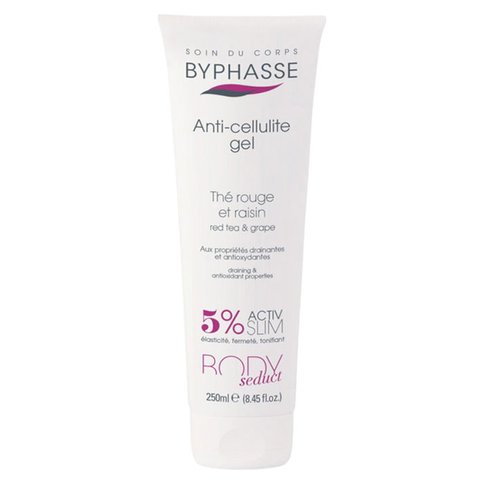 Byphasse Gel corporel anti-cellulite Soin minceur pour le corps 250 ml Pour femmes Byphasse Gel corporel anti-cellulite Soin minceur pour le corps 250 ml Pour femmes