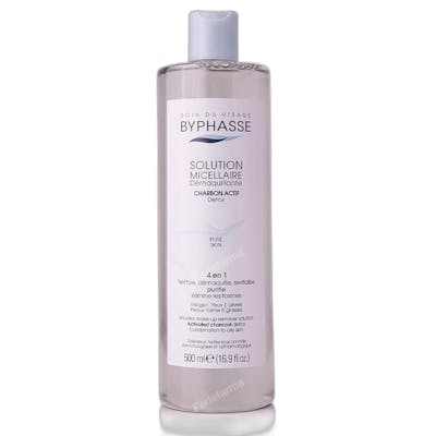 Byphasse Solution Micellaire Démaquillante au Charbon Actif 500 ml