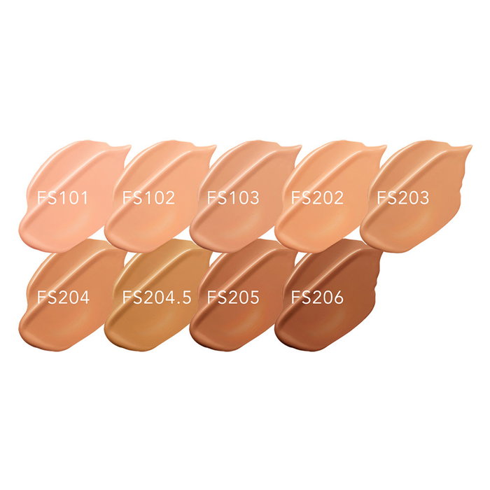 Sensai Fond de teint FLAWLESS SATIN Moisture #FS204.5-Warm Beige 30 ml pour Tous Types de Peaux SPF 25