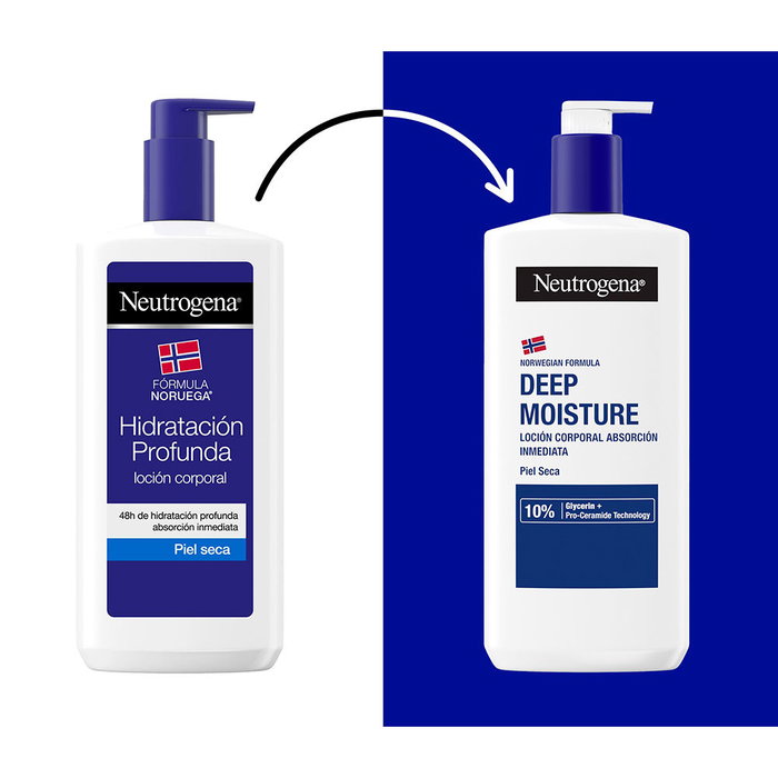 Neutrogena Lotion peau sèche HYDRATATION PROFONDE 400 ml
