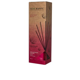 LA VITA É BELLA Diffuseur Mikado 95 ml - Eco Happy aux propriétés anti-inflammatoires, antibactériennes et astringentes