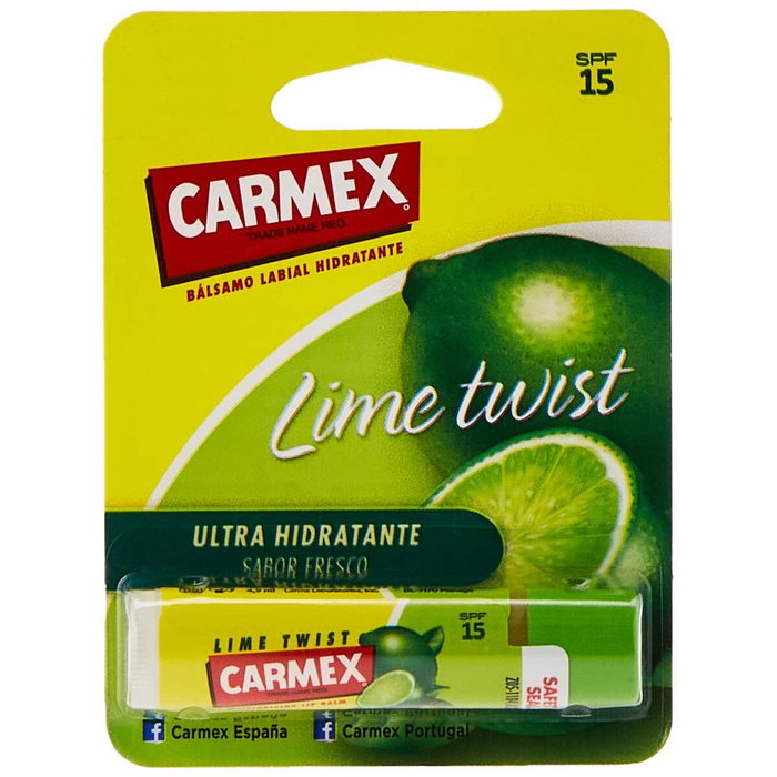Carmex Lime Twist Baume à Lèvres SPF 15 Stick 4,25 g