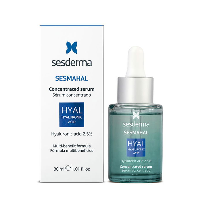 Sesderma Sérum Hyaluronique Concentrado Multibeneficio avec Vitamine C - Hydratant Anti-Âge pour Femme, 30 ml