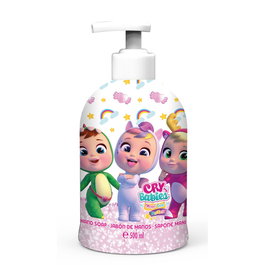 Air-Val Cry Babies Savon Liquide pour les Mains 500 mL - Gel Douche Enfant Lavage Mains Désinfectant