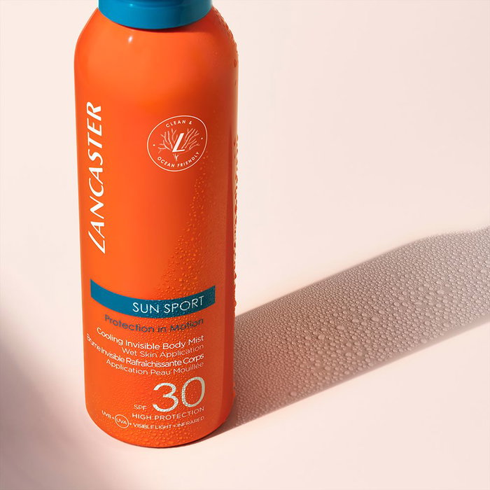 Lancaster SUN SPORT brume solaire invisible rafraîchissante SPF30 200 ml