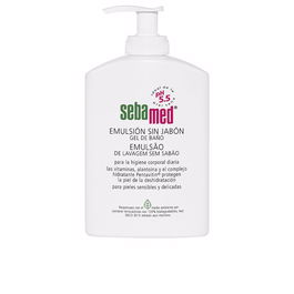 Sebamed Émulsion Sans Savon Gel de Bain 500 ml - Soin pour Peaux Sensibles et Délicates