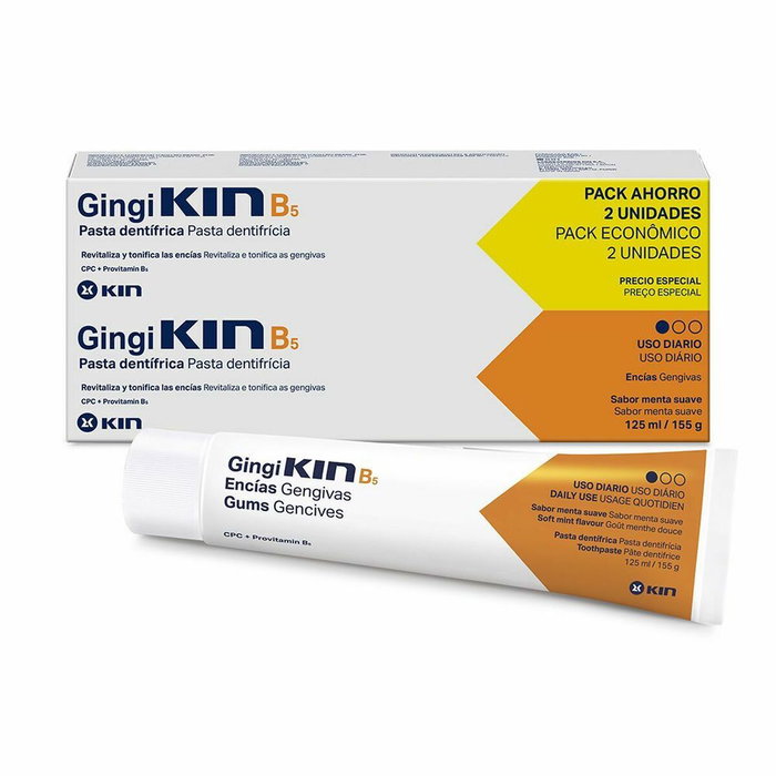 Kin GINGIKIN B5 Dentifrice Pack de 2 x 125 ml