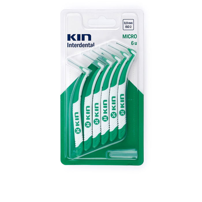 Kin Brosses Interdentales Micro 0,9 mm - Lot de 6 Kin Brosses Interdentales Micro 0,9 mm - Lot de 6