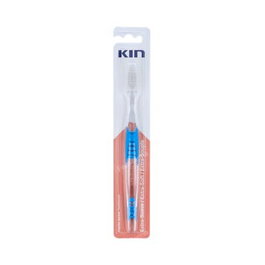 Kin Brosse à Dents Extra-Suave 1 Unité - Ergonomique et Filaments Ultra-Souples pour Dents Sensibles et Hygiène Buccale Quotidienne