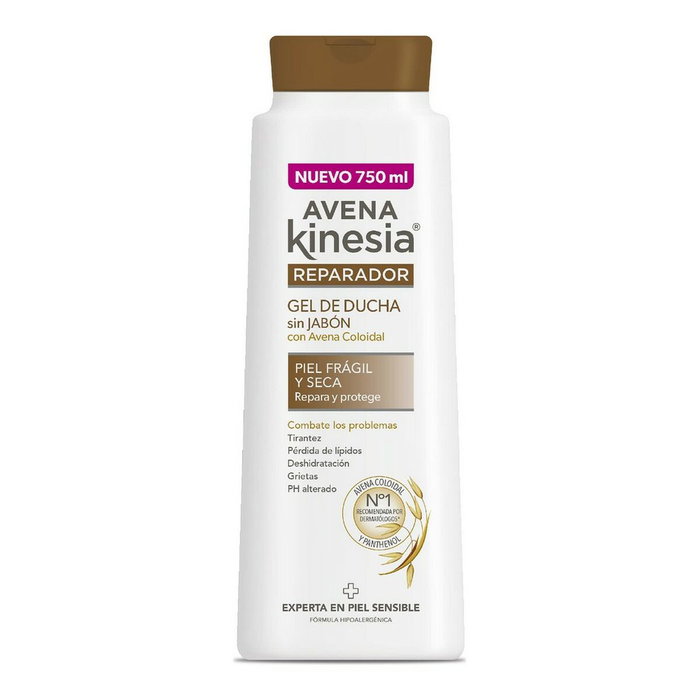 Avena Kinesia Gel douche sans savon Réparateur 750 ml