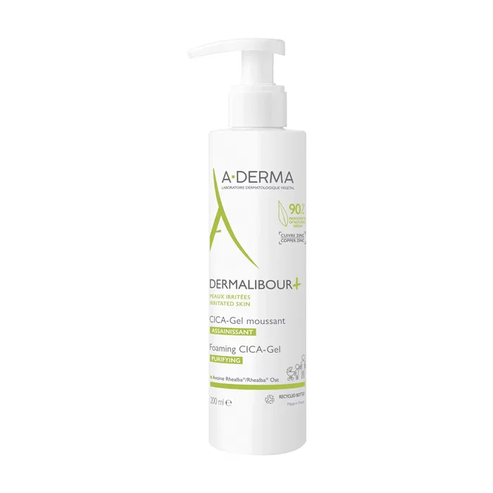 A-Derma DERMALIBOUR+ Gel Cica-Nettoyant 200 ml