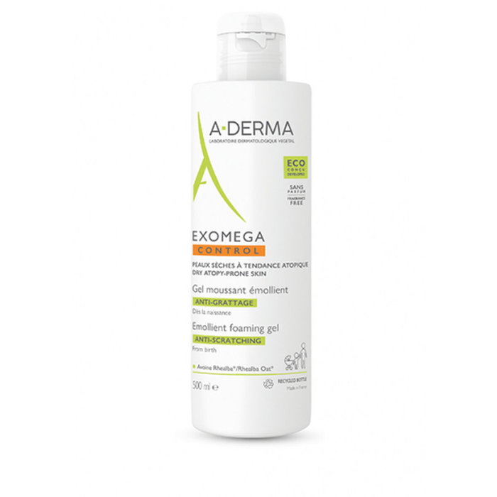 A-Derma EXOMEGA CONTROL Gel moussant émollient 500 ml A-Derma EXOMEGA CONTROL Gel moussant émollient 500 ml
