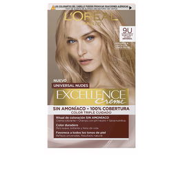 L'Oréal Paris Teinture EXCELLENCE NUDES #9u-blond très clair 5 unités sans ammoniaque