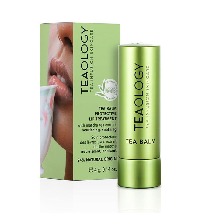 Teaology Baume à Lèvres TEA Lip Balm #matcha tea Hydratant Nourrissant Volume Teinte Naturelle 4g