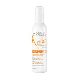 A-Derma Spray Solaire Protect Kids SPF 50+ Haute Protection UV Corps Enfant 200 ml