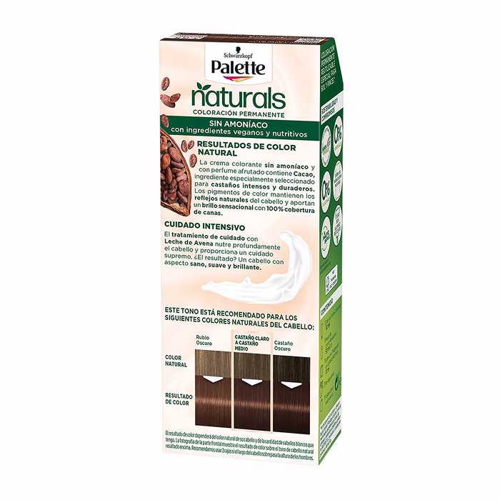 Palette Teinture #3.65 Brun Chocolat Naturelle 1 unité