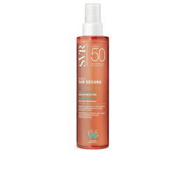 SVR - Huile sèche solaire SPF 50+ SUN SECURE, protection UVA/UVB, résistante à l'eau, 200 ml, fini satiné non gras