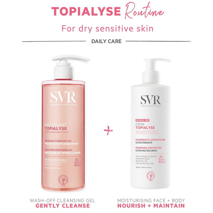 SVR TOPIALYSE Gel Lavant 400 ml SVR TOPIALYSE Gel Lavant 400 ml