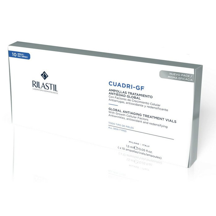Rilastil MULTIREPAIR CUADRI-GF Ampoules antioxydantes (10 unités)