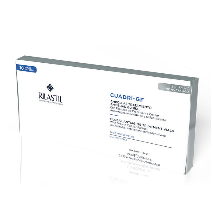 Rilastil MULTIREPAIR CUADRI-GF Ampoules antioxydantes (10 unités)