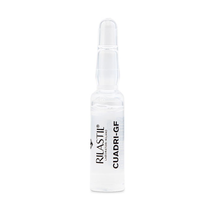 Rilastil Ampoules MULTIREPAIR CUADRI-GF - Soin Antioxydant, Réparateur et Anti-âge, 10 Unités