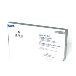 Rilastil Ampoules MULTIREPAIR CUADRI-GF - Soin Antioxydant, Réparateur et Anti-âge, 10 Unités