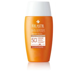 Rilastil SUN SYSTEM SPF50+ Water Touch Color Crème Solaire Visage Hydratante Fini Mat 50 ml