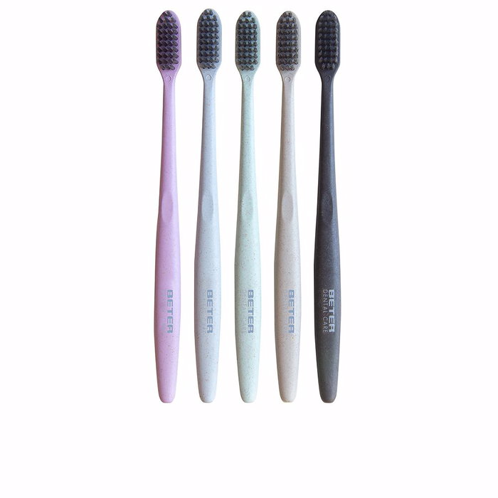 Beter Brosse à Dents Adulte Douce, Fibres de Blé et Charbon Actif, 1 unité Beter Brosse à Dents Adulte Douce, Fibres de Blé et Charbon Actif, 1 unité