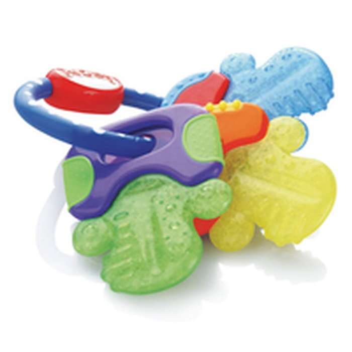Nuby IcyBite Anneau de dentition Clés Gel réfrigérant Nuby IcyBite Anneau de dentition Clés Gel réfrigérant