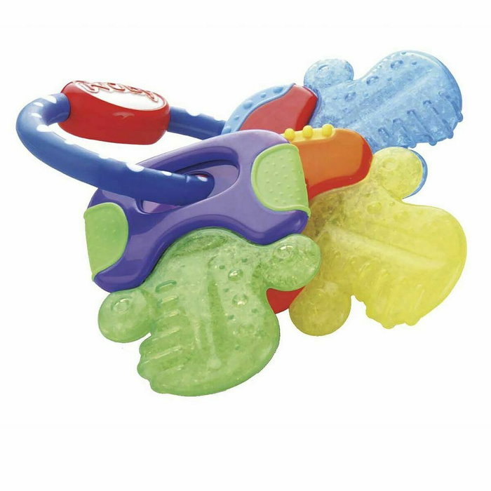 Nuby IcyBite Anneau de dentition Clés Gel réfrigérant Nuby IcyBite Anneau de dentition Clés Gel réfrigérant