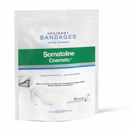 Somatoline Kit Complet de Bandages Drainants Réducteurs Action Choc