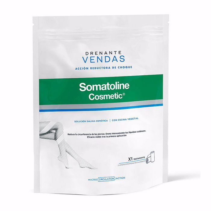 Somatoline Cosmetic Bandages Drainants Kit Complet - Action Amincissante et Drainante