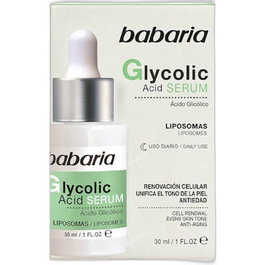 Babaria GLYCOLIC ACID sérum rénovation cellulaire 30 ml