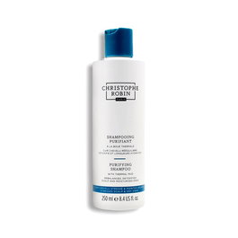 Christophe Robin Shampooing Purifiant avec Boue Thermale pour Cheveux et Cuir Chevelu - Protection Anti-pollution - 250 mL
