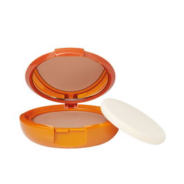 Rilastil SUN SYSTEM SPF50+ Crème Compacte #bronze Waterproof Maquillage Unifiant Haute Protection
